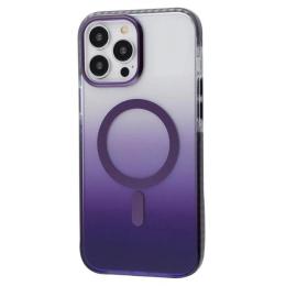Чохол-накладка Apple iPhone 15 Pro Max Fibra Shock-Proof case with MagSafe Deep Purple (110713-3)