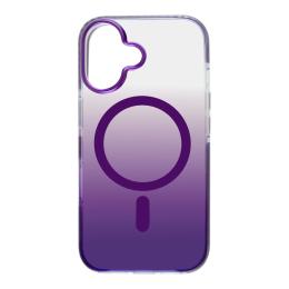 Чохол-накладка Apple iPhone 16 Fibra Shock-Proof case with MagSafe Deep Purple (111617-4)