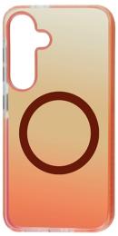 Чохол-накладка Samsung Galaxy S24 Fibra Shock-Proof case with MagSafe Clay (111620-3)
