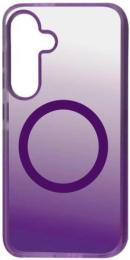 Чохол-накладка Samsung Galaxy S24 Fibra Shock-Proof case with MagSafe Deep Purple (111620-4)
