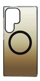 Чохол-накладка Samsung Galaxy S24 Ultra Fibra Shock-Proof case with MagSafe Clay (111618-3)