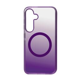 Чохол-накладка Samsung Galaxy S25 Plus Fibra Shock-Proof case with MagSafe Deep Purple (111803-5)