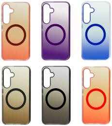 Чохол-накладка Samsung Galaxy S26 Fibra Shock-Proof case with MagSafe Blue (010107-02)