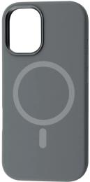 Чохол-накладка Apple iPhone 13/14 Fibra Silicone OmniMag Dark Gray (112336-04)