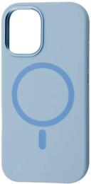 Чохол-накладка Apple iPhone 13/14 Fibra Silicone OmniMag Sky Blue (112336-09)