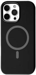 Чохол-накладка Apple iPhone 14 Pro Fibra Silicone OmniMag Black (112335-01)