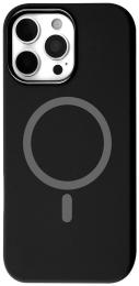 Чохол-накладка Apple iPhone 14 Pro Max Fibra Silicone OmniMag Black (000115-01)