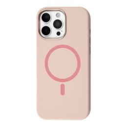 Чохол-накладка Apple iPhone 14 Pro Max Fibra Silicone OmniMag Light Pink (000115-06)