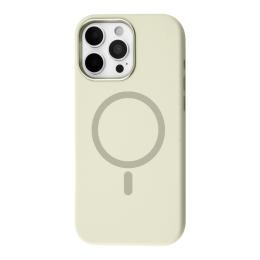 Чохол-накладка Apple iPhone 14 Pro Fibra Silicone OmniMag Milk White (112335-07)