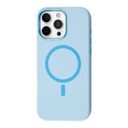 Чохол-накладка Apple iPhone 15 Fibra Silicone OmniMag Sky Blue (000114-09)