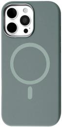 Чохол-накладка Apple iPhone 16 Fibra Silicone OmniMag Dark Gray (000113-04)