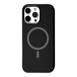 Чохол-накладка Apple iPhone 16 Pro Fibra Silicone OmniMag Black (112325-3)