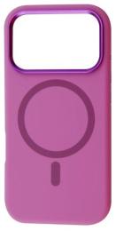 Чохол-накладка Apple iPhone 17 Pro Fibra Silicone OmniMag Purple (112328-08)