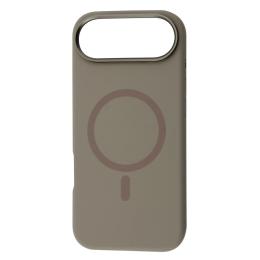 Чохол-накладка Apple iPhone Air Fibra Silicone OmniMag Brown (112330-02)