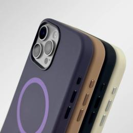 Чохол-накладка Apple iPhone Air Fibra Silicone OmniMag Dark Blue (112330-03)