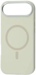 Чохол-накладка Apple iPhone Air Fibra Silicone OmniMag Milk White (112330-07)