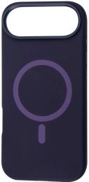 Чохол-накладка Apple iPhone Air Fibra Silicone OmniMag Purple (112330-08)