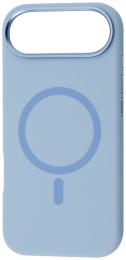 Чохол-накладка Apple iPhone Air Fibra Silicone OmniMag Sky Blue (112330-09)