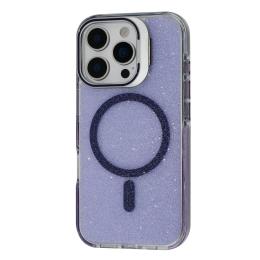 Чохол-накладка Apple iPhone 14 Pro Fibra Star Shine with MagSafe Purple (000111-05)