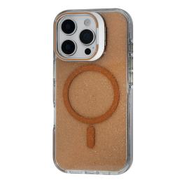 Чохол-накладка Apple iPhone 15 Fibra Star Shine with MagSafe Desert Gold (000109-02)