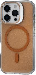 Чохол-накладка Apple iPhone 15 Pro Fibra Star Shine with MagSafe Desert Gold (112330-3)
