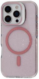 Чохол-накладка Apple iPhone 15 Pro Max Fibra Star Shine with MagSafe Light Pink (112331-2)