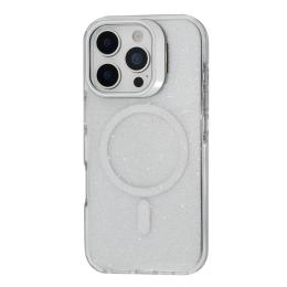 Чохол-накладка Apple iPhone 15 Pro Max Fibra Star Shine with MagSafe White (112331-6)