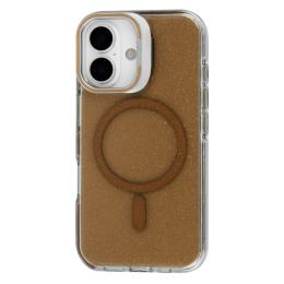 Чохол-накладка Apple iPhone 16 Fibra Star Shine with MagSafe Desert Gold (112329-02)