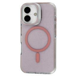 Чохол-накладка Apple iPhone 16 Fibra Star Shine with MagSafe Light Pink (112329-04)