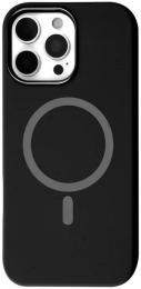 Чохол-накладка Apple iPhone 16 Pro Max Fibra Silicone OmniMag Black (112324-3)