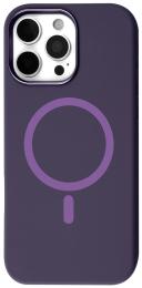 Чохол-накладка Apple iPhone 16 Pro Max Fibra Silicone OmniMag Dark Purple (112324-9)
