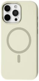 Чохол-накладка Apple iPhone 16 Pro Fibra Silicone OmniMag Milk White (112325-8)