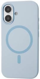 Чохол-накладка Apple iPhone 16 Fibra Silicone OmniMag Sky Blue (000113-09)