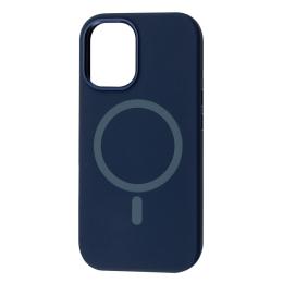 Чохол-накладка Apple iPhone 17 Fibra Silicone OmniMag Dark Blue (112331-03)