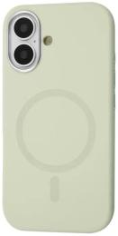 Чохол-накладка Apple iPhone 17 Fibra Silicone OmniMag Milk White (112331-07)