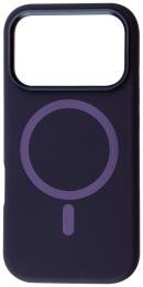 Чохол-накладка Apple iPhone 17 Pro Fibra Silicone OmniMag Dark Gray (112328-04)