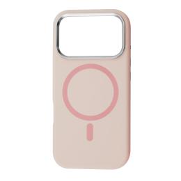 Чохол-накладка Apple iPhone 17 Pro Fibra Silicone OmniMag Light Pink (112328-06)