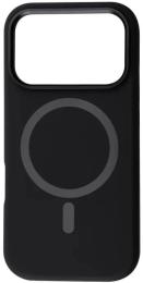 Чохол-накладка Apple iPhone 17 Pro Max Fibra Silicone OmniMag Black (112327-01)