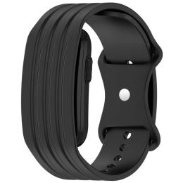 Ремінець для фітнес-браслету Garmin Cirqa Infinity Silicone Band Black