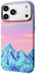 Чохол-накладка Apple iPhone 15 Pro Max Proove Pixel Case with Magnetic Ring Pink Sunset (712820807)