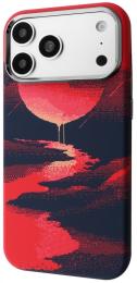 Чохол-накладка Apple iPhone 15 Pro Proove Pixel Case with Magnetic Ring Red Moon (712810808)