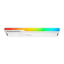Оперативна память ProLogix 8GB DDR4 3200 MHz RGB Onyx White (PRO8GB3200YWR4)