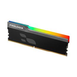Оперативна память ProLogix 16GB DDR5 6000 MHz RGB Onyx Black (PRO16GB6000YBR5)