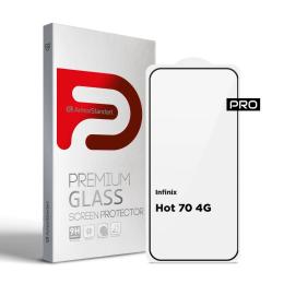Захисне скло Infinix Hot 70 4G/Infinix Hot 70 Pro 5G ArmorStandart Pro Black (ARM92209)