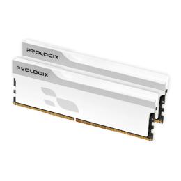 Оперативна память ProLogix 32GB (2x16GB) DDR4 3200 MHz Onyx White (PRO32GB3200YW4K)