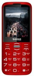 Кнопковий телефон Sigma mobile Comfort 50 Grace Red (Уцінений)