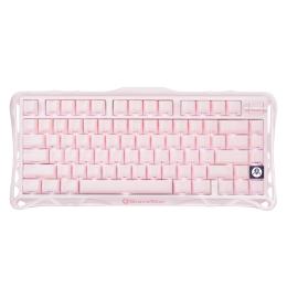 Клавіатура GravaStar Mercury K1 80keys GravaStar x Kailh Cheery Pink Switch Sakura Pink (GSK1_P_PNK)