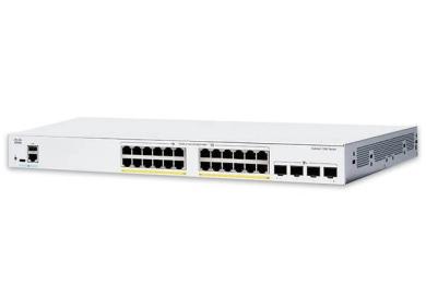 Світч Cisco Catalyst 1300 (C1300-24FP-4X) White