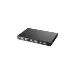 Світч ZyXEL GS1900-48HP Black (GS1900-48HPV2-EU0101F)