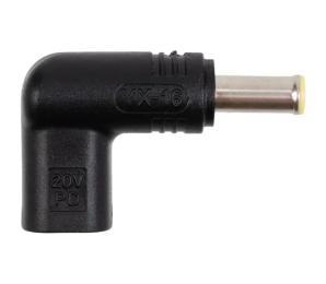Перехідник PowerPlant USB Type-C на DC 5.5x3.0 мм (CC360680)